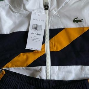 NWT Lacoste Jogging Suit